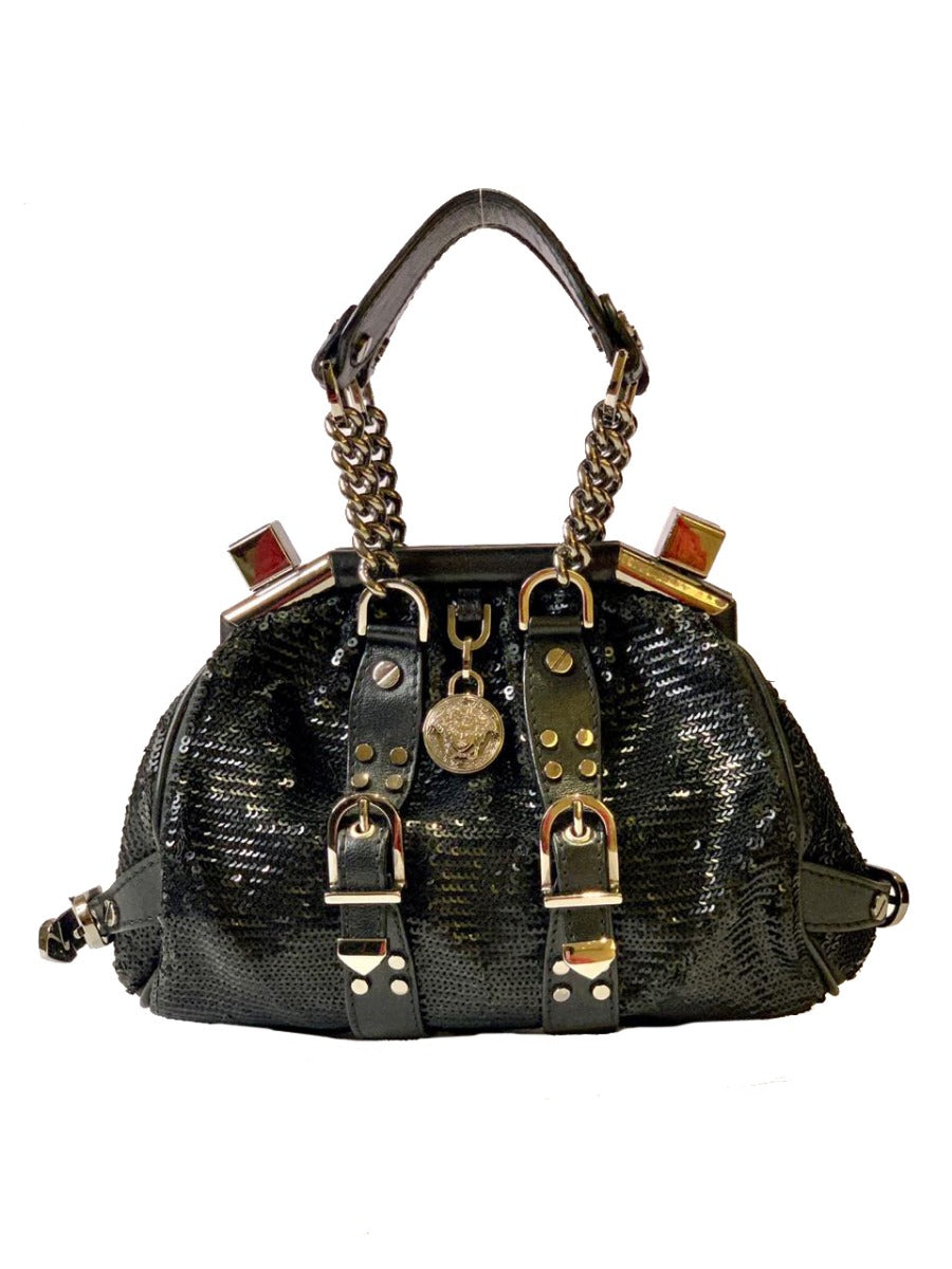 Versace Sequins Evening Bag