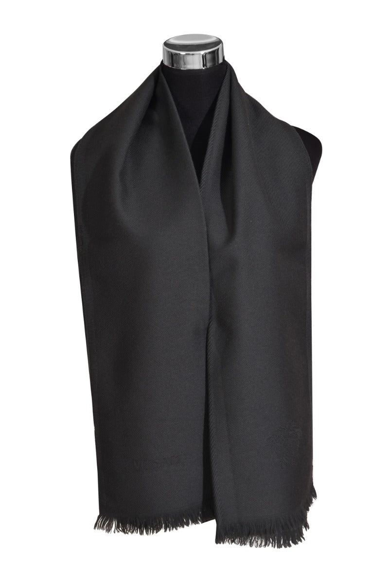 Versace Gray Medusa Logo Muffle