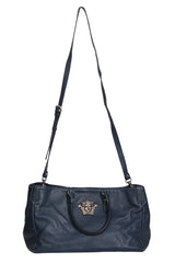 Versace La Medusa Leather Handbag