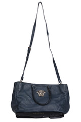 Versace La Medusa Leather Handbag