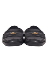 Versace Medusa Penny Loafers