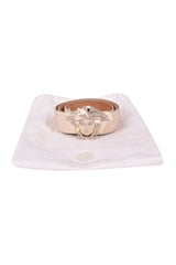 Versace Medusa Swarovski Snakeskin Belt