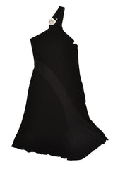 Versace One Shoulder Dress