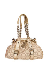 Versace Vintage Medusa Golden Chain Strap Shoulder Bag