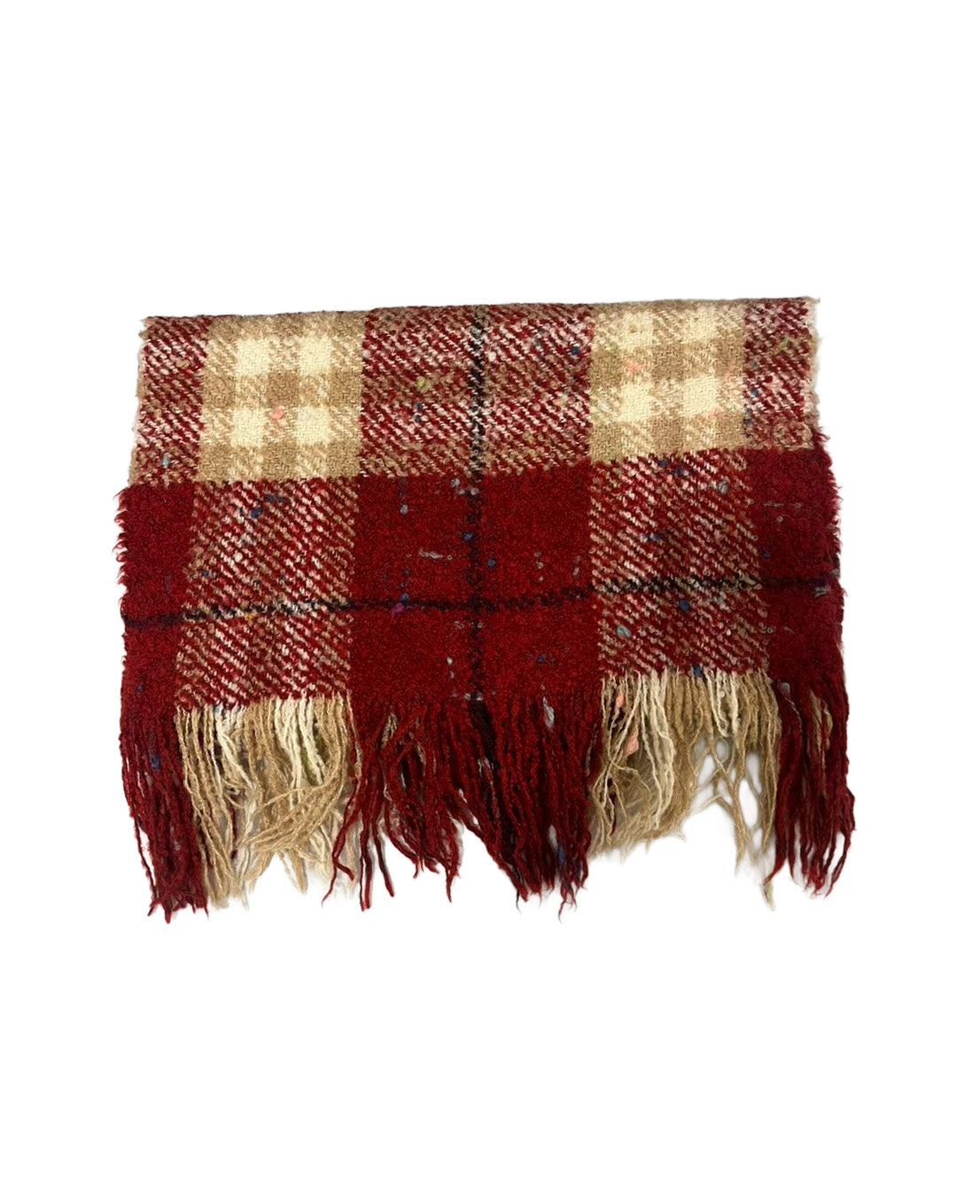Burberry Red/Beige Muffler 
