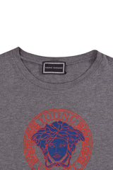 Young Versace Medusa Logo T Shirt