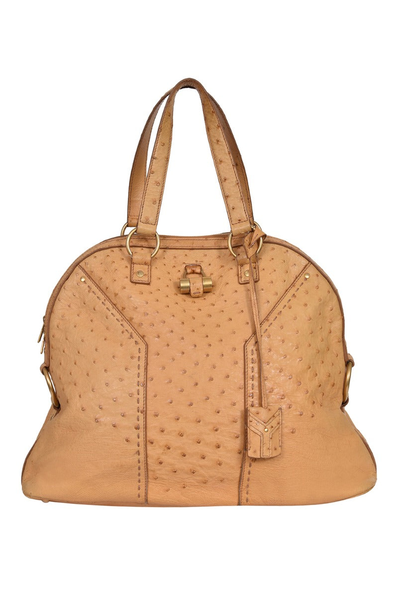 Ysl Ostrich Muse Handbag