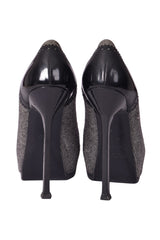 Ysltweedcaptoe Heels