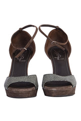 Yves Saint Laurent Stingray Peeptoes