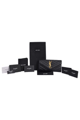 Yves Saint Laurent Cassandre Matelasse Flap Wallet