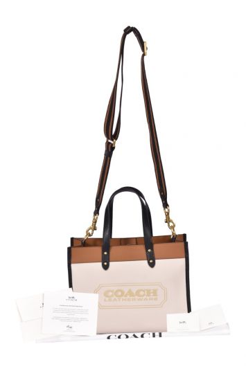 Field Tote 40 In Sport Calf With Coach Badge