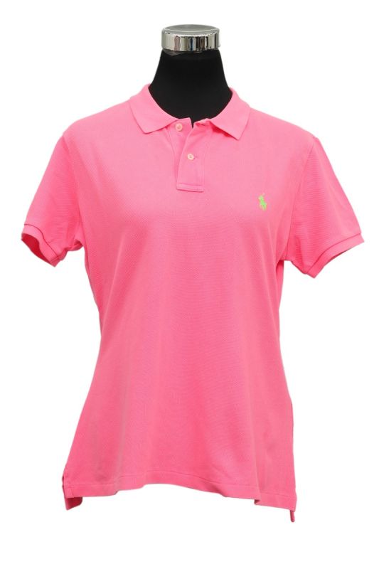 Polo Ralph Lauren XL Fluroscent Pink Polo T Shirt