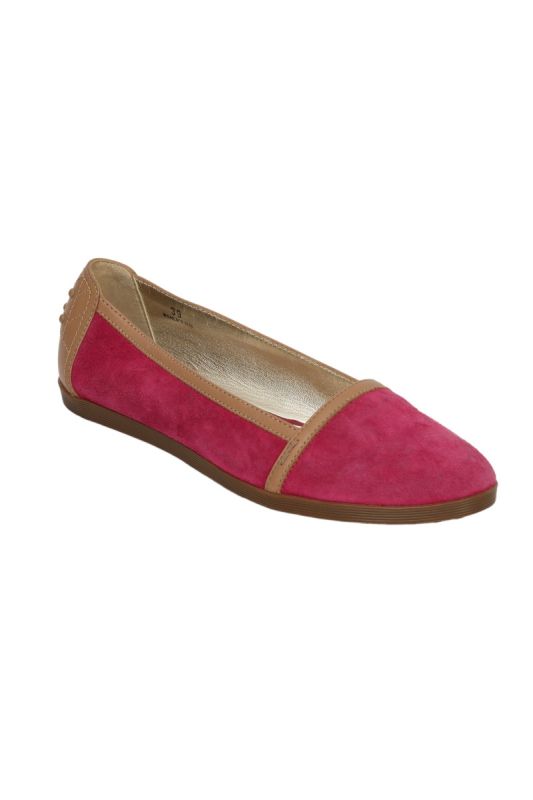 Tod’s EU 39 Pink Suede Slip-Ons