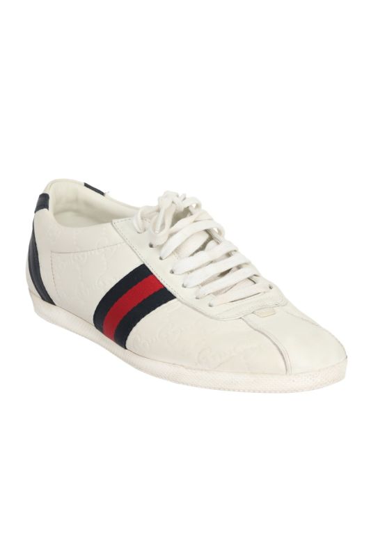 Gucci EU 39 Ace White Sneakers