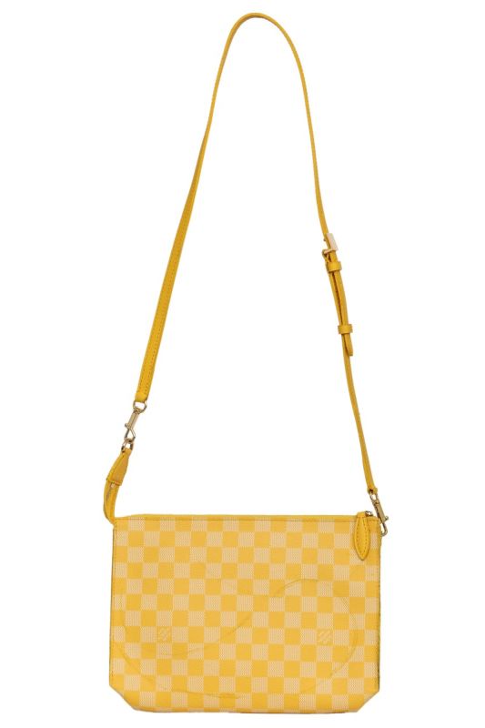 Louis Vuitton Yellow Damier Sling Bag