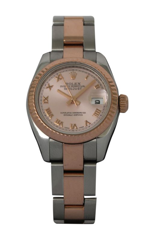 Rolex 21 MM Datejust Dual Tone Watch 