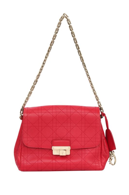  Christian Dior Red Diorling Bag