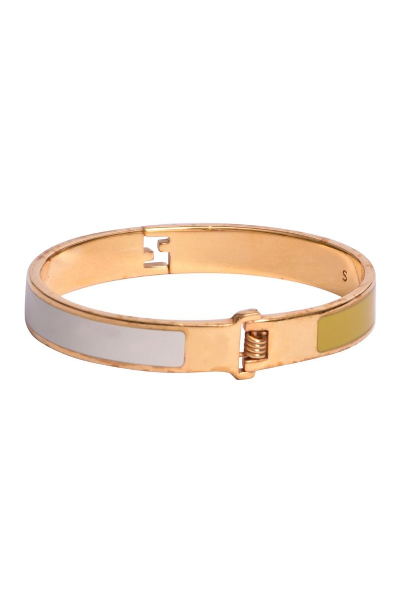 Fendi Bicolor FF Fendista Large Bracelet – THE CLOSET