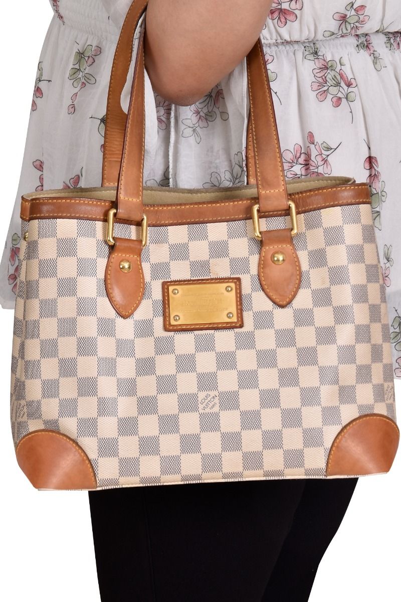 Louis Vuitton Damier Azur Hampstead PM - Neutrals Totes, Handbags -  LOU771605
