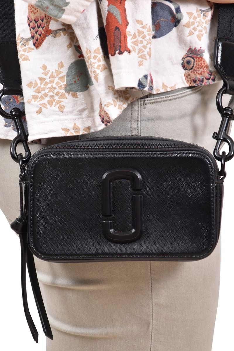 Marc Jacobs Dtm Snapshot Bag In Black